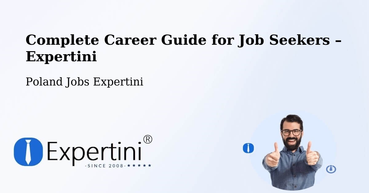 Career Guide for Job Seekers – Podłęże - Podłęże, Poland Jobs Expertini
